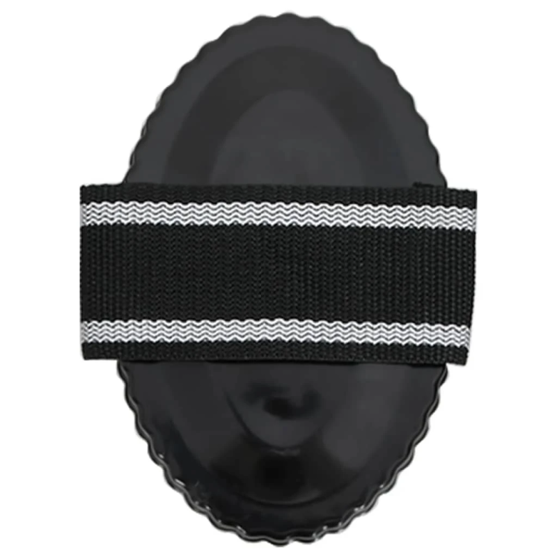 vidaXL zirgu ķemmes, 3 gab., melns tērauds