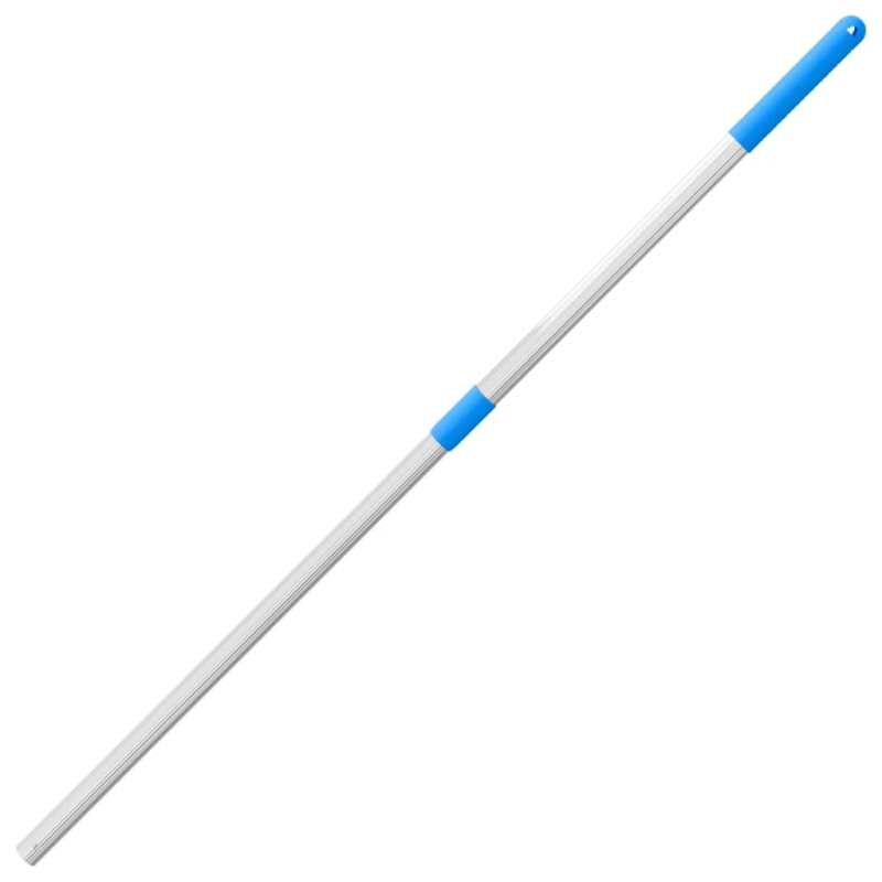 vidaXL dakšas kāts, teleskopisks, sudraba krāsas tērauds