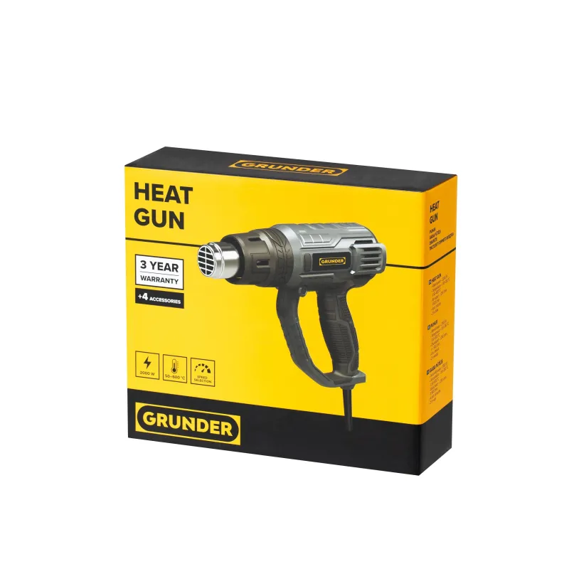 Gaisa pūtējs Grunder HZ-HG12-E202X, 2000 W