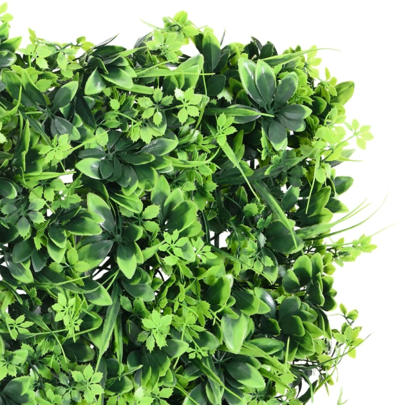 vidaXL mākslīgo augu žogs , 6 gab., zaļš, 40x60 cm