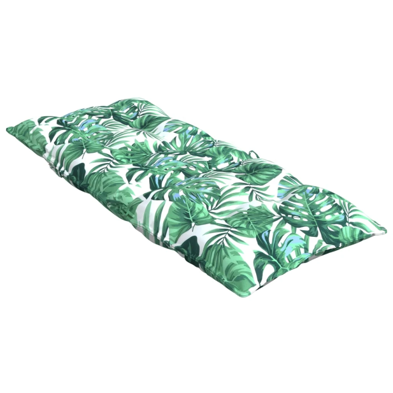 vidaXL krēslu spilveni, 4 gab., lapu apdruka, oksforda audums