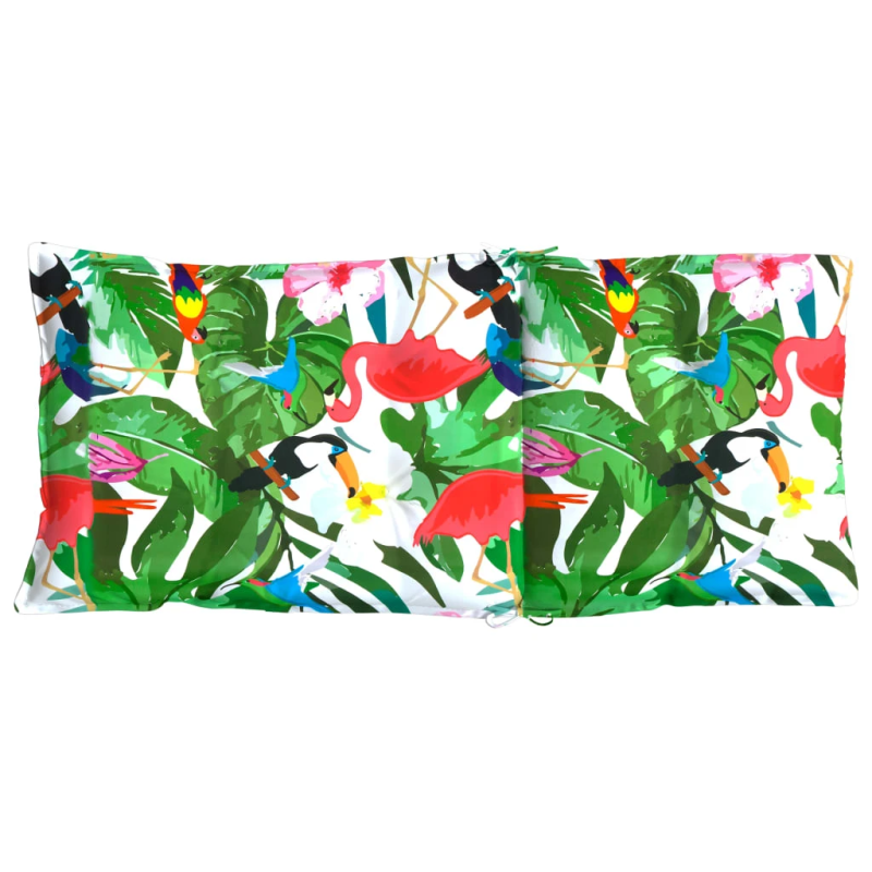 vidaXL dārza krēslu spilveni, 2 gab., krāsains oksforda audums