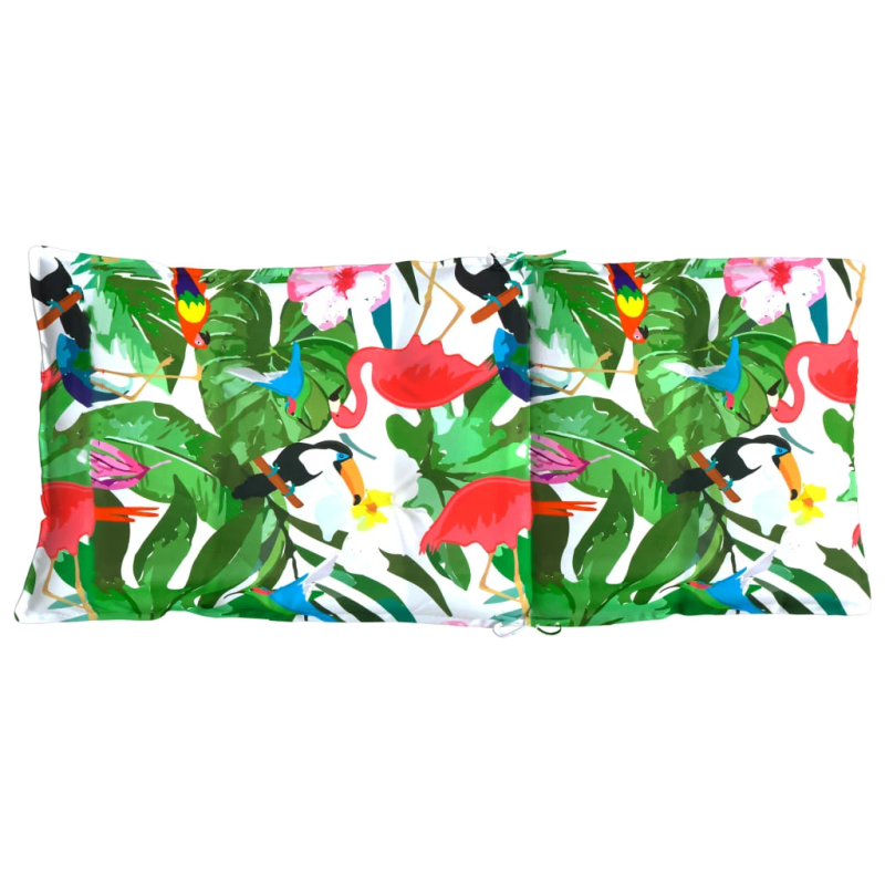 vidaXL dārza krēslu spilveni, 4 gab., krāsains oksforda audums