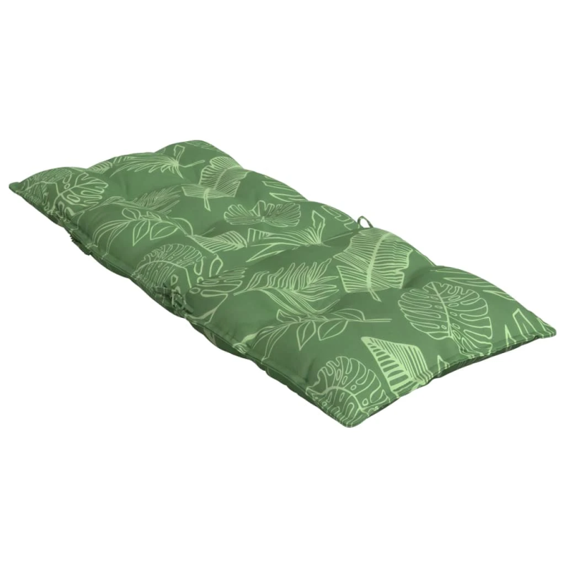 vidaXL krēslu spilveni, 2 gab., lapu apdruka, oksforda audums