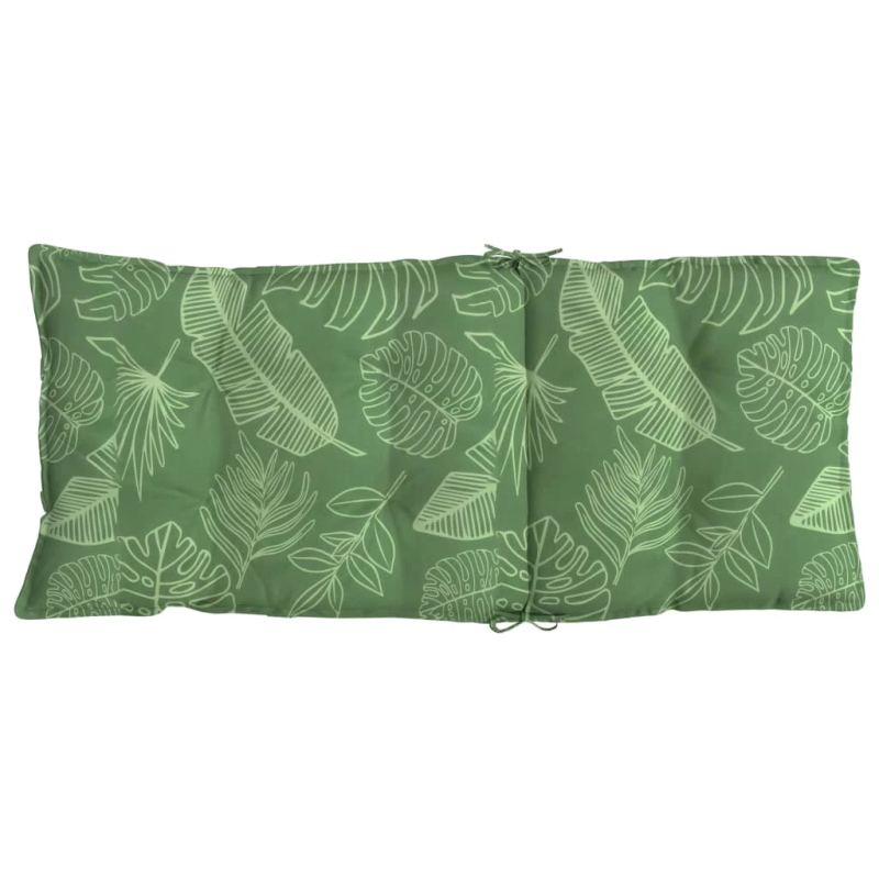 vidaXL krēslu spilveni, 2 gab., lapu apdruka, oksforda audums