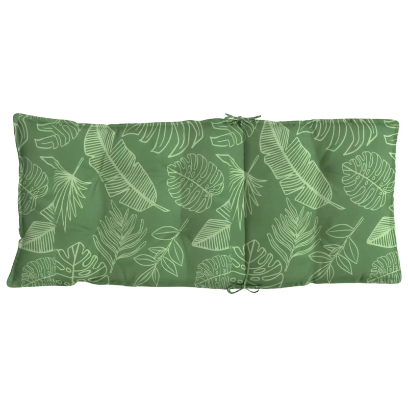 vidaXL krēslu spilveni, 4 gab., lapu apdruka, oksforda audums