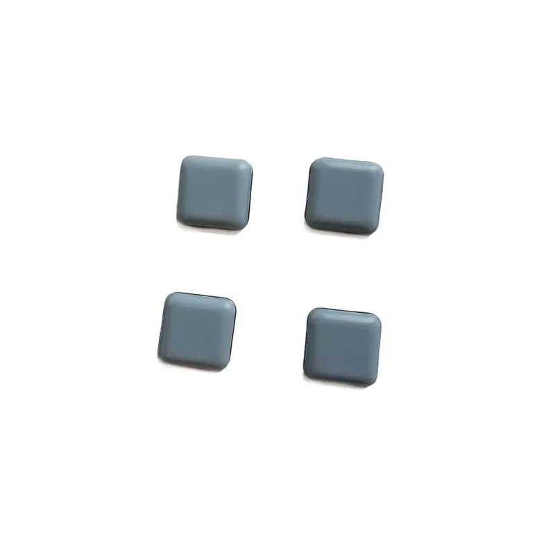 Lipnūs baldų padukai Haushalt, pilka, 24x24 mm, 8 vnt