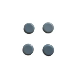 Kleepuvad mööblijalgade padjad Haushalt, hall, DIA 28 mm, 6 tk