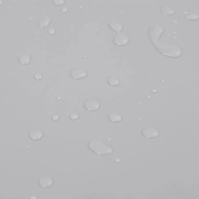 vidaXL brezenta pārklājs, pelēks, 5x5 m, 650 g-m²