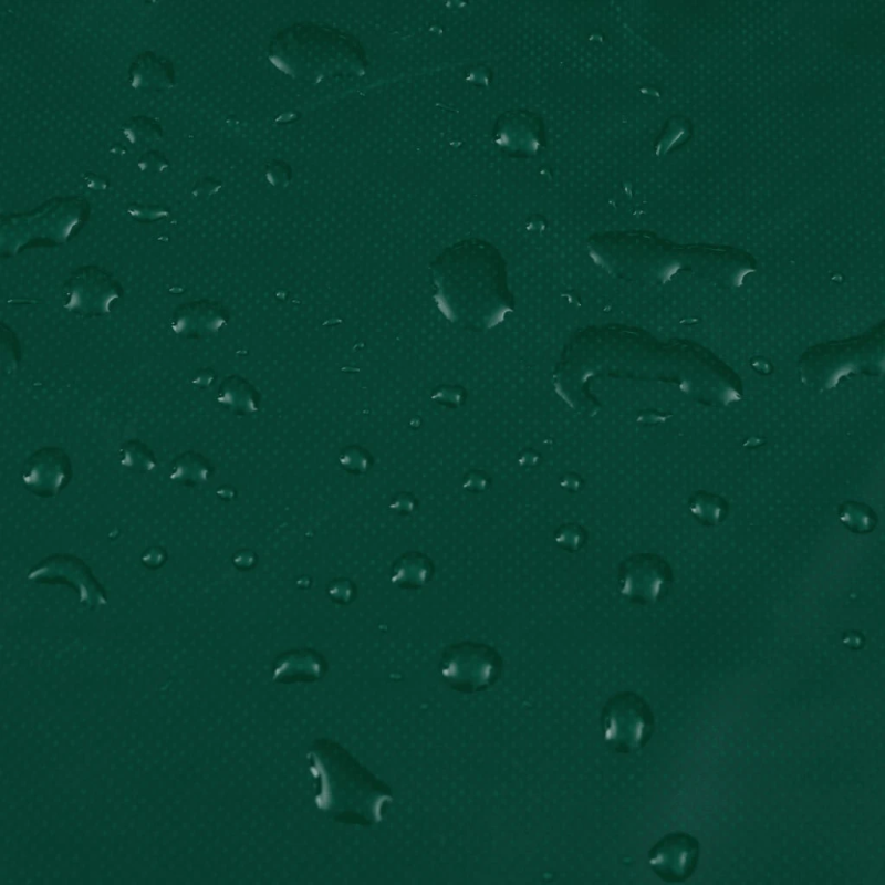 vidaXL brezenta pārklājs, zaļš, 5x6 m, 650 g-m²