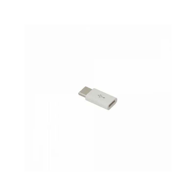 Sbox AD.USB-C W Micro USB 2.0 F. - TYPE C M. White