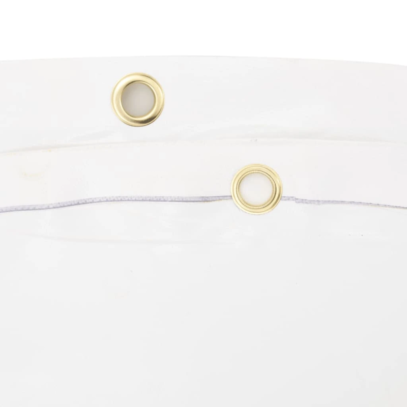 vidaXL brezenta pārklājs, balts, 2,5x4,5 m, 650 g-m²