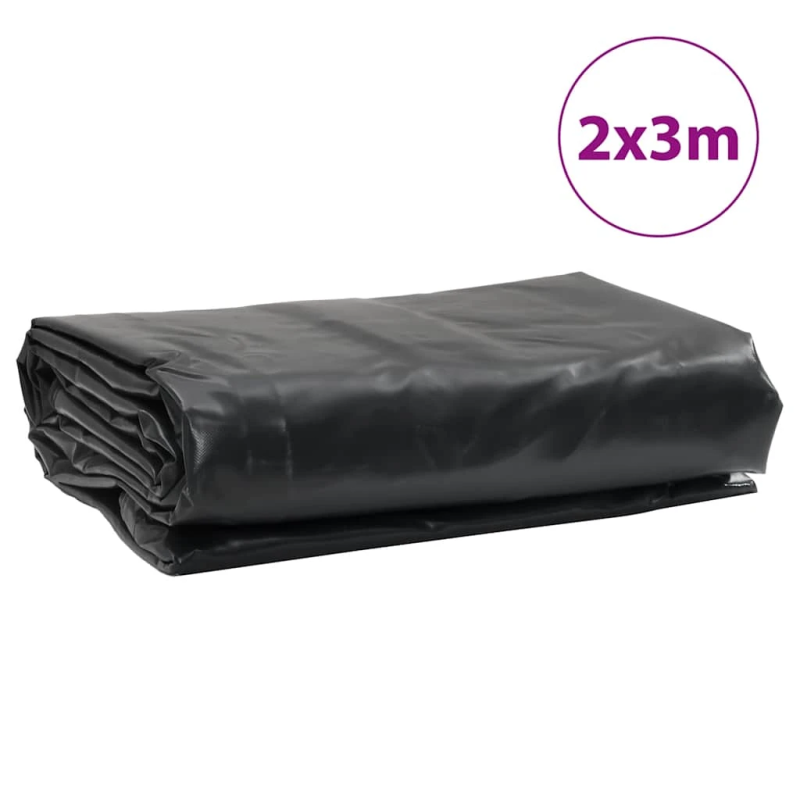 vidaXL brezenta pārklājs, antracītpelēks, 2x3 m, 650 g-m²
