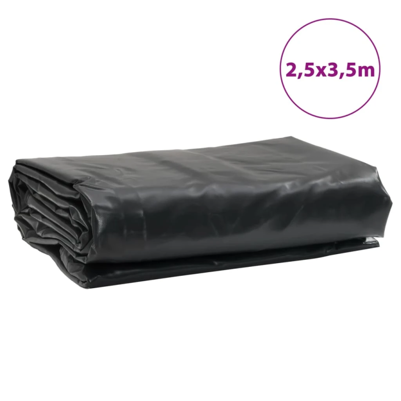 vidaXL brezenta pārklājs, antracītpelēks, 2,5x3,5 m, 650 g-m²