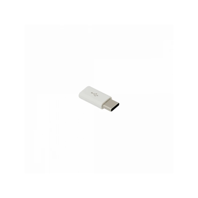 Sbox AD.USB-C W Micro USB 2.0 F. - TYPE C M. White