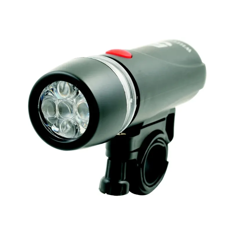 Velosipēdu lukturis Outliner JY-808-11, plastmasa, sudraba krās.