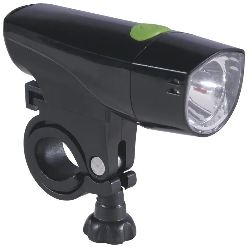 Velosipēdu lukturis Outliner JY-576, plastmasa, melna krās.