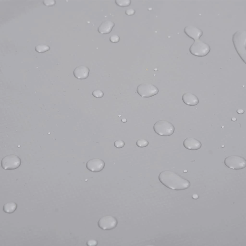 vidaXL brezenta pārklājs, pelēks, 4x8 m, 650 g-m²