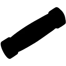 Велосипедные ручки Outliner FSGRP-001, пластиковая пена, черный цв.