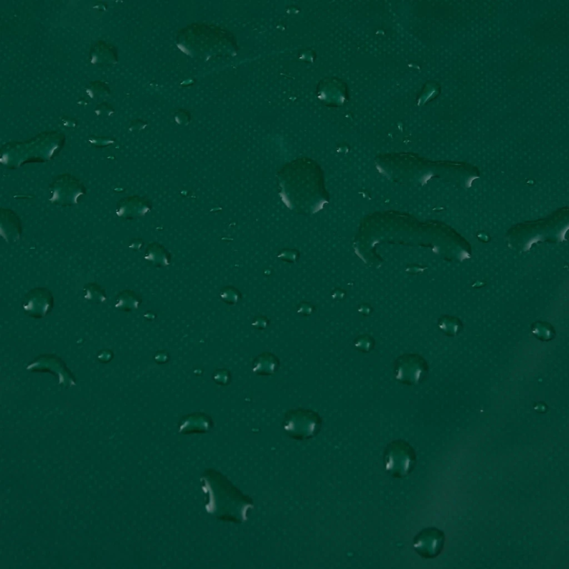 vidaXL brezenta pārklājs, zaļš, 1,5x6 m, 650 g-m²