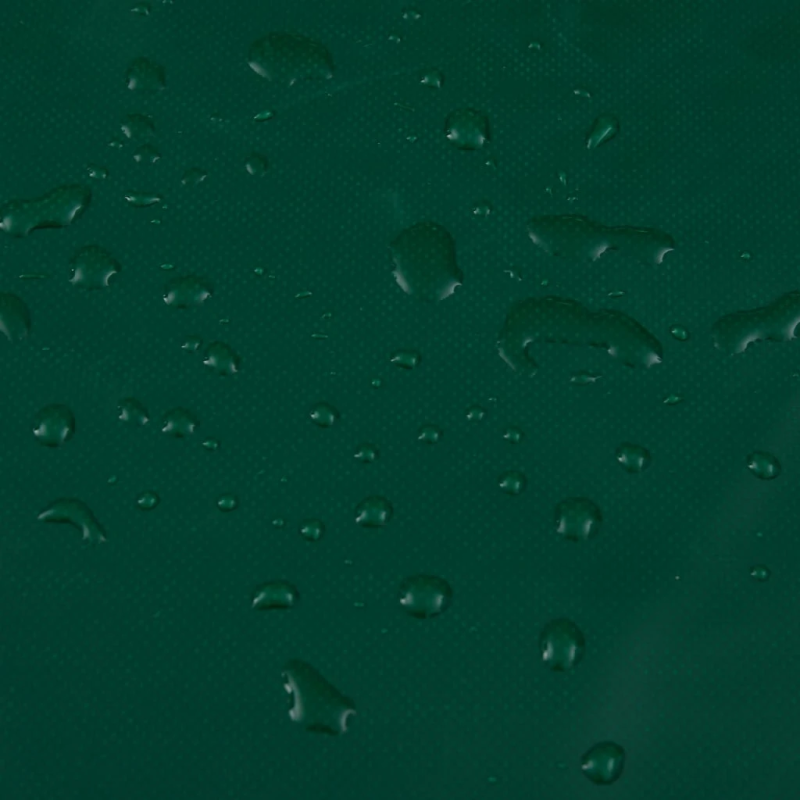 vidaXL brezenta pārklājs, zaļš, 5x8 m, 650 g-m²