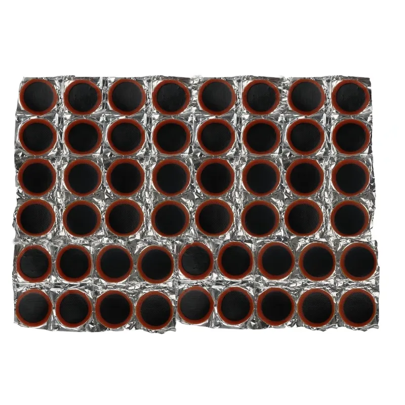 Velosipēda kameras ielāps Outliner FSBRK-034-14, gumija-sintētiskās šķiedras, melna krās., 50 gab.