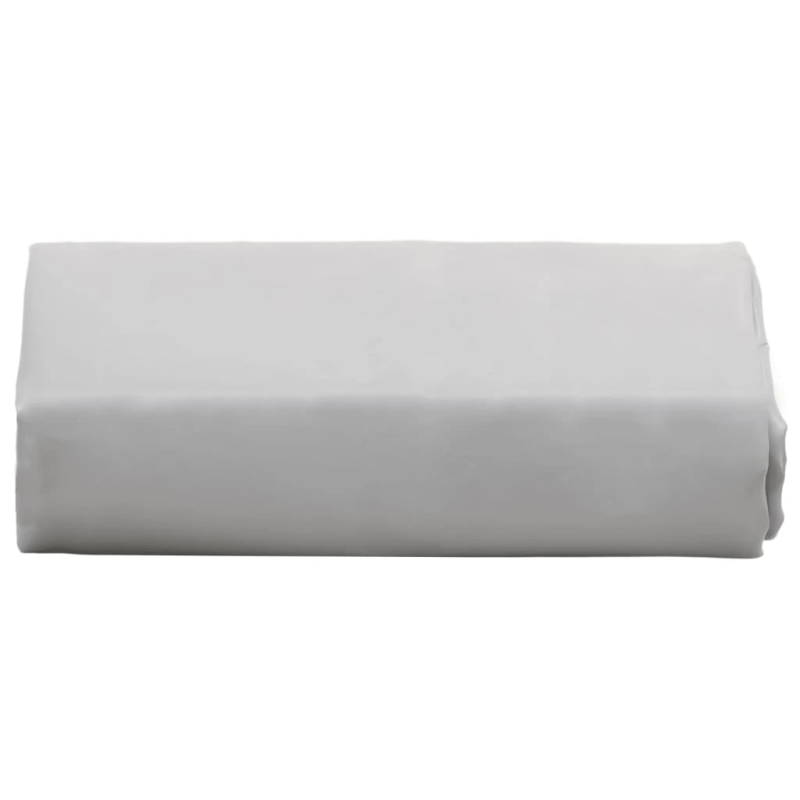 vidaXL brezenta pārklājs, pelēks, DIA 2,6 m, 650 g-m²