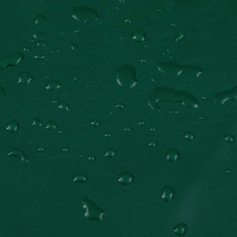 vidaXL brezenta pārklājs, zaļš, DIA 2,8 m, 650 g-m²