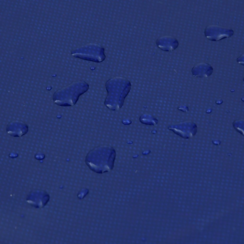 vidaXL brezenta pārklājs, zils, DIA 2,8 m, 650 g-m²