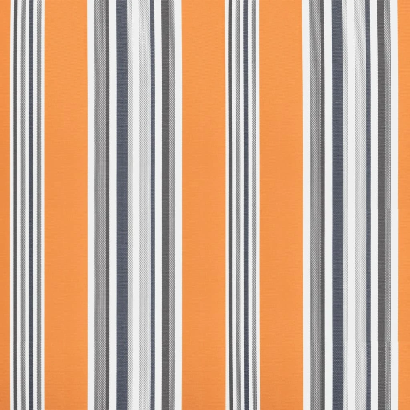 vidaXL nojumes maiņas jumts, daudzkrāsainas svītras, 3x2,5 m