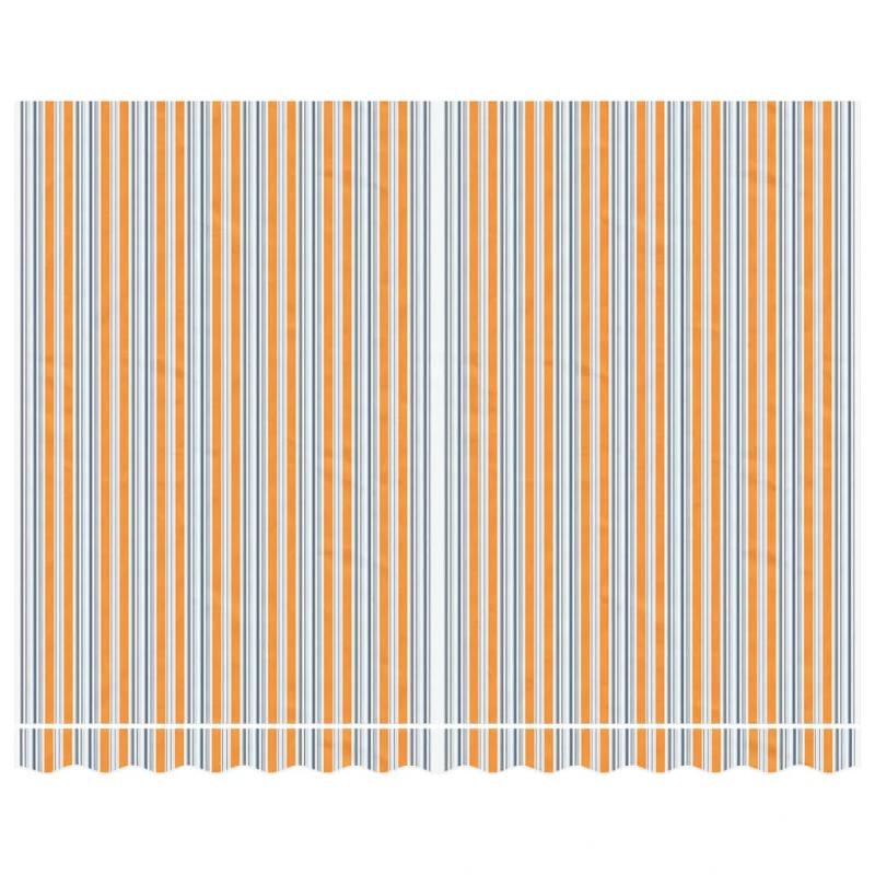 vidaXL nojumes maiņas jumts, daudzkrāsainas svītras, 3,5x2,5 m