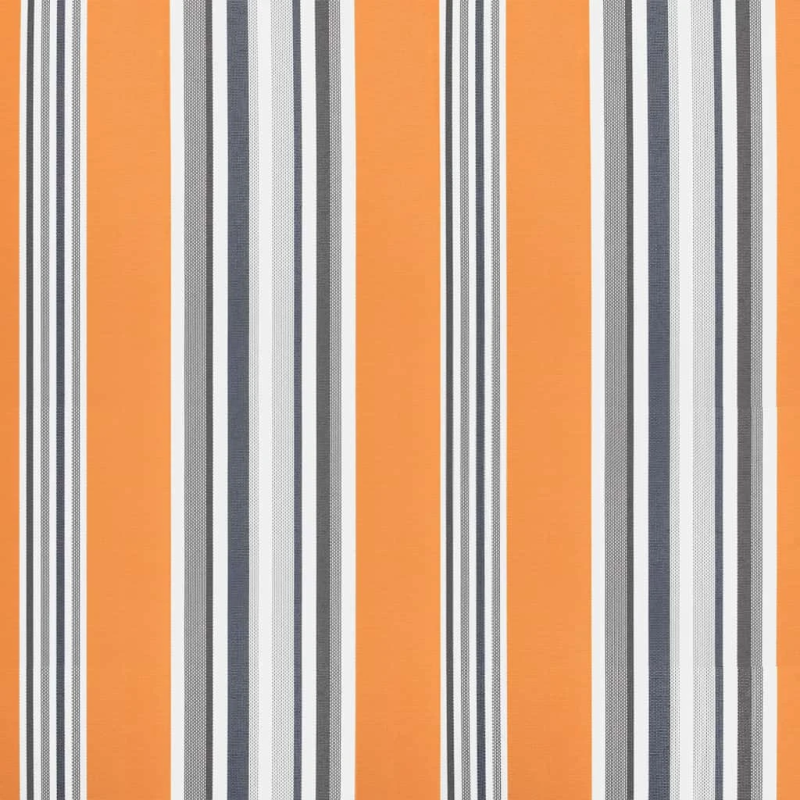 vidaXL nojumes maiņas jumts, daudzkrāsainas svītras, 3,5x2,5 m