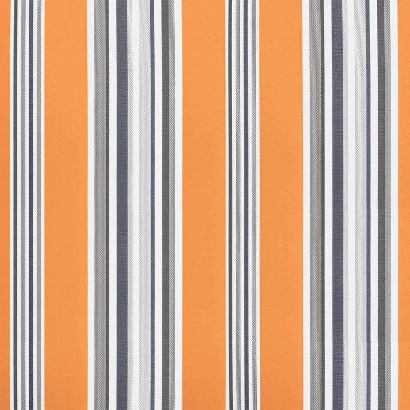 vidaXL nojumes maiņas jumts, daudzkrāsainas svītras, 4,5x3 m