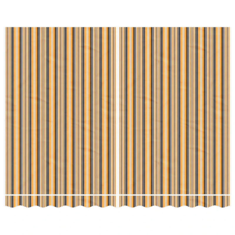 vidaXL nojumes maiņas jumts, daudzkrāsainas svītras, 3,5x2,5 m