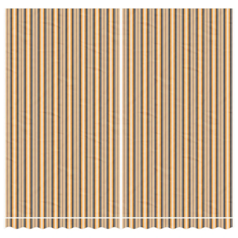 vidaXL nojumes maiņas jumts, daudzkrāsainas svītras, 4x3,5 m