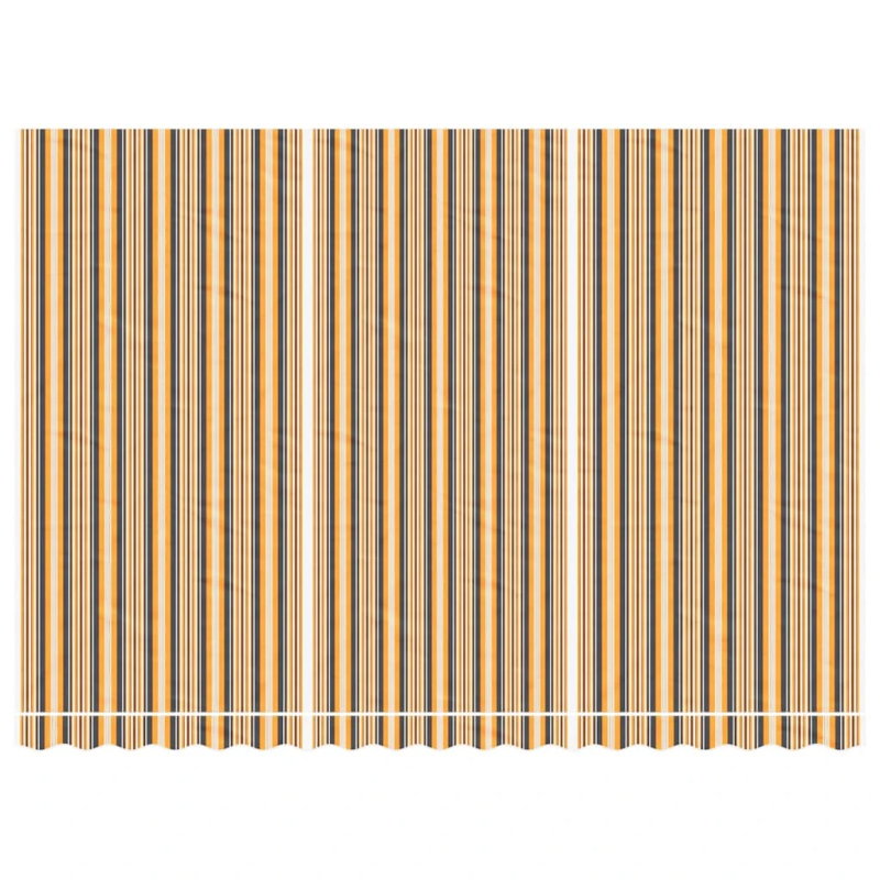 vidaXL nojumes maiņas jumts, daudzkrāsainas svītras, 4,5x3 m