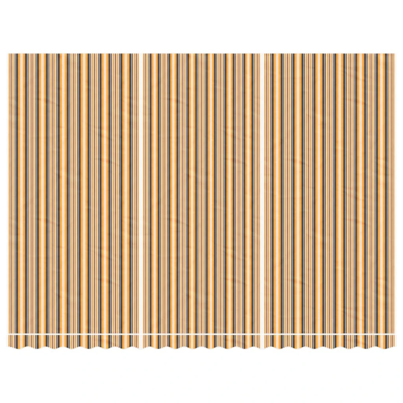 vidaXL nojumes maiņas jumts, daudzkrāsainas svītras, 5x3,5 m