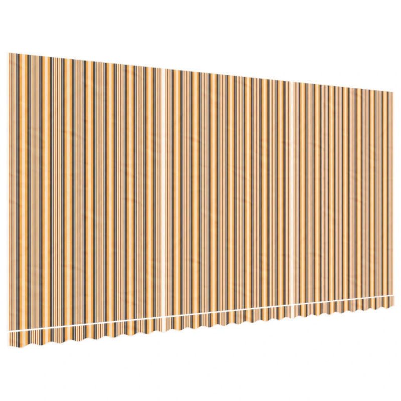 vidaXL nojumes maiņas jumts, daudzkrāsainas svītras, 6x3 m