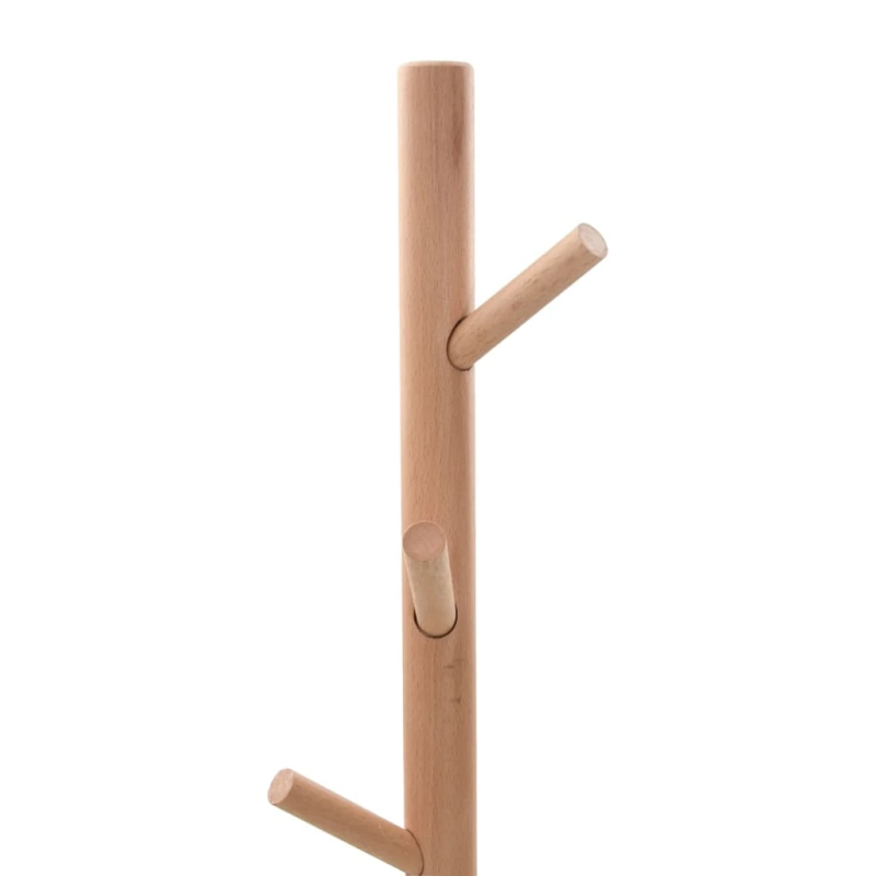 vidaXL mēteļu pakaramais, melns, 172 cm, pulverkrāsota dzelzs