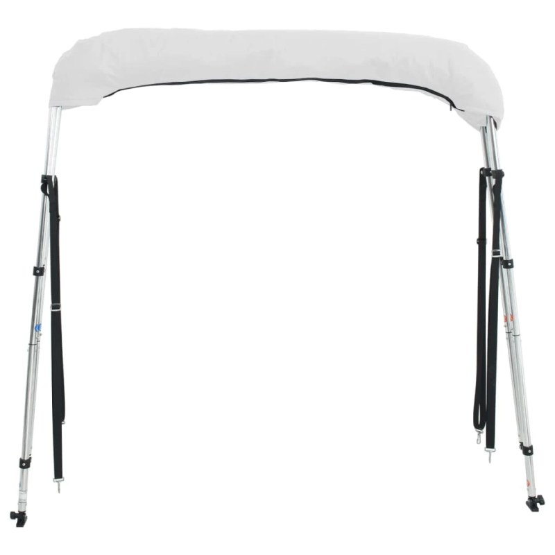 vidaXL trīsloku motorlaivas jumts ar sānu sienām, 183x,185-198,x137 cm