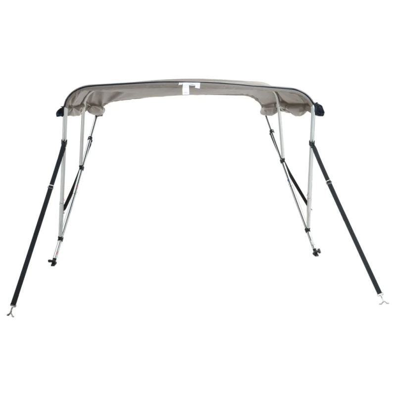 vidaXL trīsloku motorlaivas jumts ar sānu sienām, 183x,137-152,x137 cm