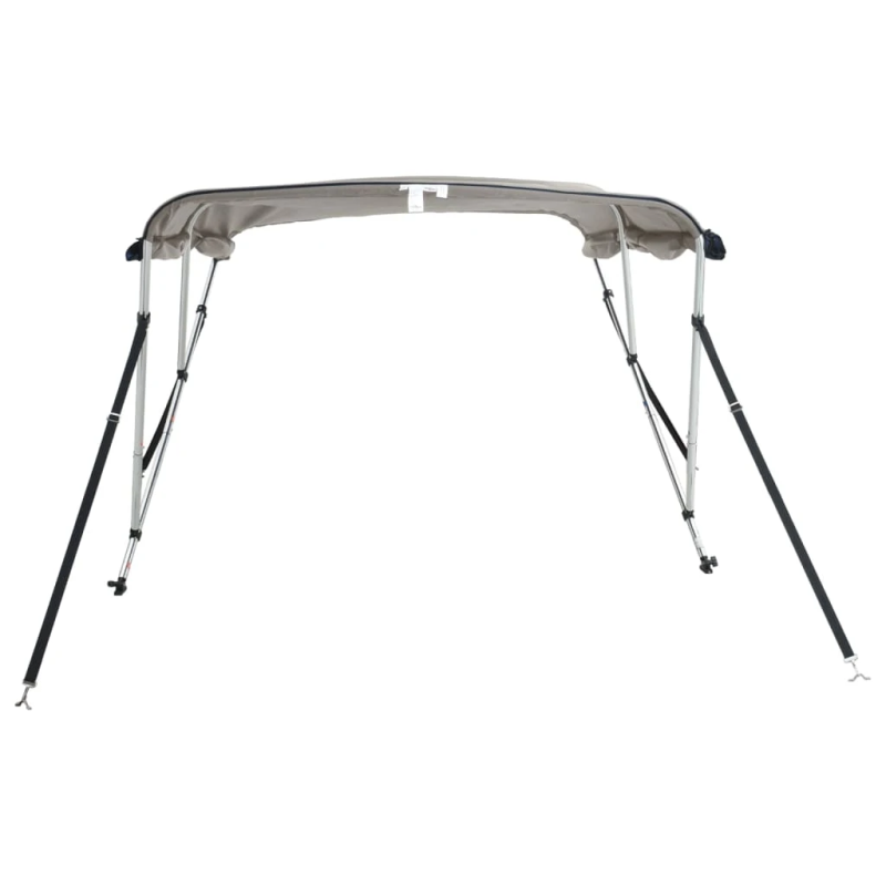 vidaXL trīsloku motorlaivas jumts ar sānu sienām, 183x,185-198,x137 cm