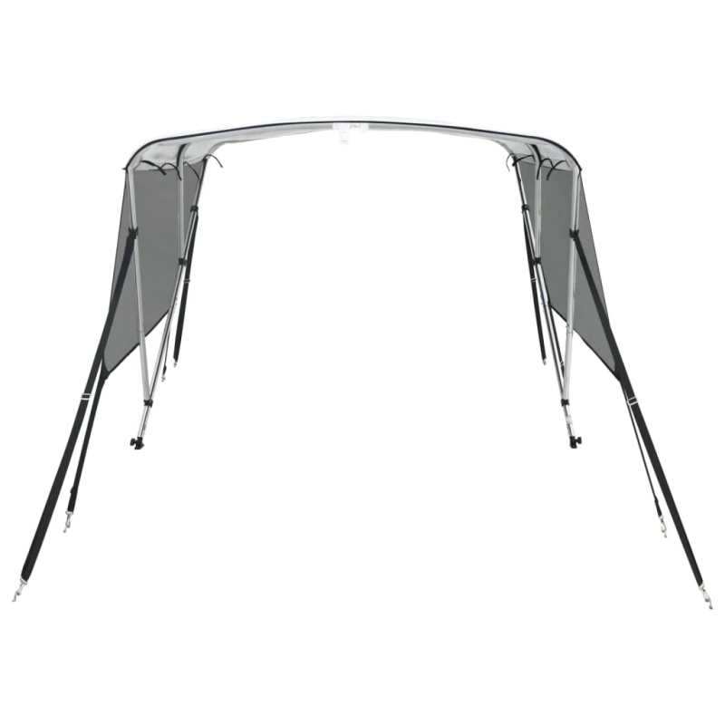 vidaXL trīsloku motorlaivas jumts ar tīkla sienām, 183x,170-182,x137cm