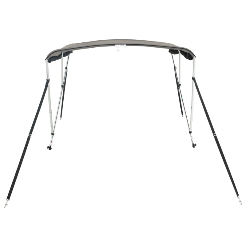 vidaXL trīsloku motorlaivas jumts ar tīkla sienām, 183x,185-198,x137cm