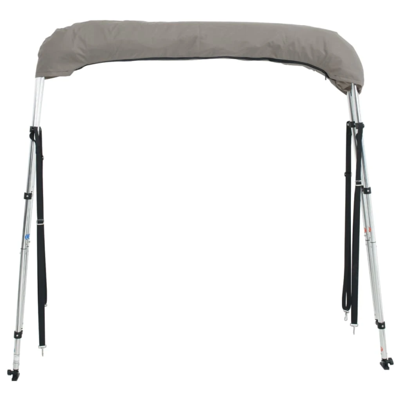 vidaXL trīsloku motorlaivas jumts ar tīkla sienām, 183x,185-198,x137cm