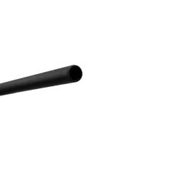 Steel round tube.25mm dia.1500mm. black