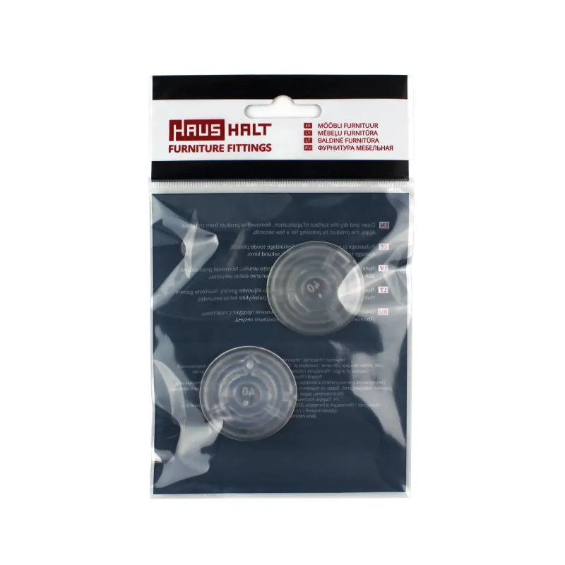 Atbalsts Haushalt, caurspīdīga 2gab. DIA40