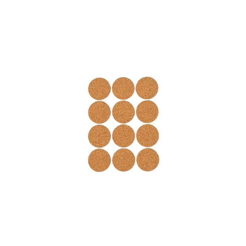 Korķa mēb.paliktņ 12gab. d28 mm haushalt