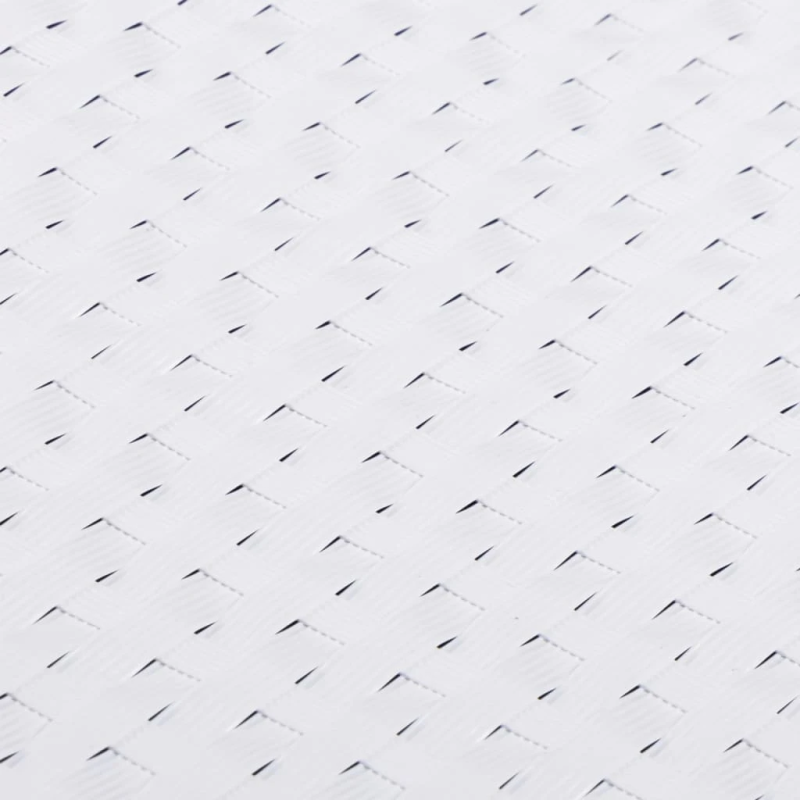 vidaXL balkona aizsegi, 5 gab., balts, 255x19 cm, PE rotangpalma