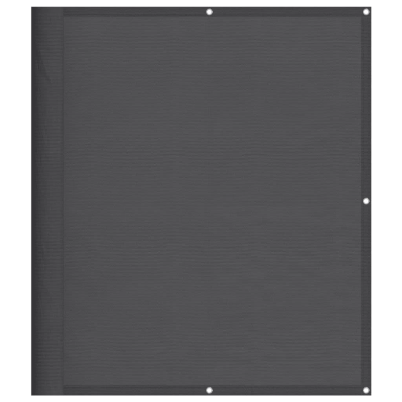 vidaXL Balkono pertvara, antracito, 120x800cm, 100% poliesteris